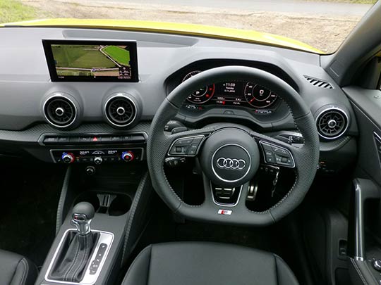 Audi Q2 Review, Audi Q2 Cabin