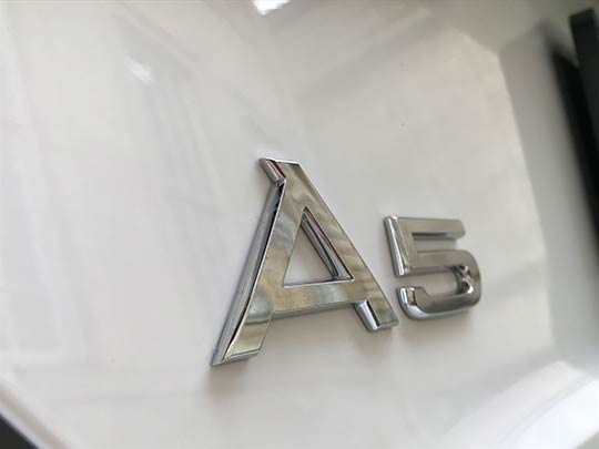 Audi A5 Review, Audi A5 Badge 