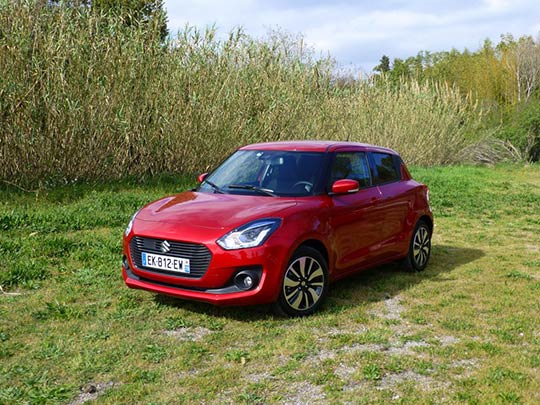 The new suzuki swift is a smooth, comfortable ride, for a budget car. 