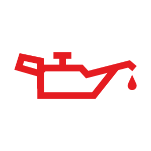 Oil warning light symbol
