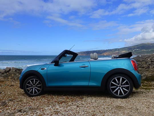 New MINI Convertible side view