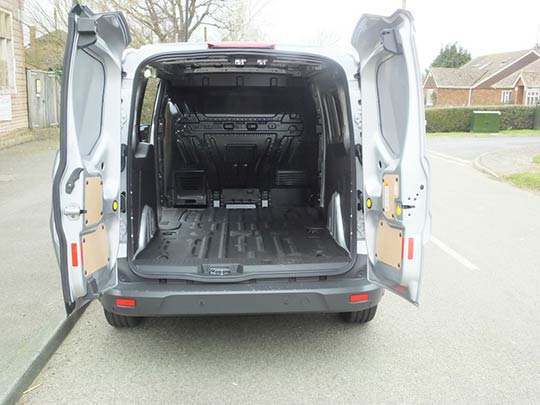 Ford Transit Connect Storage Space