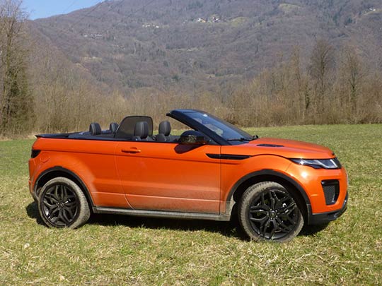 The new Range Rover convertible review shows the car has 