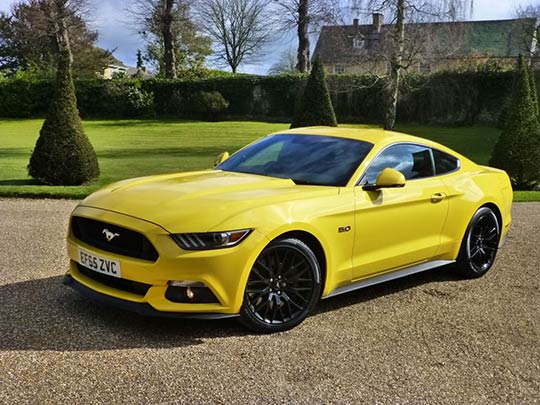 The new Ford Mustang UK