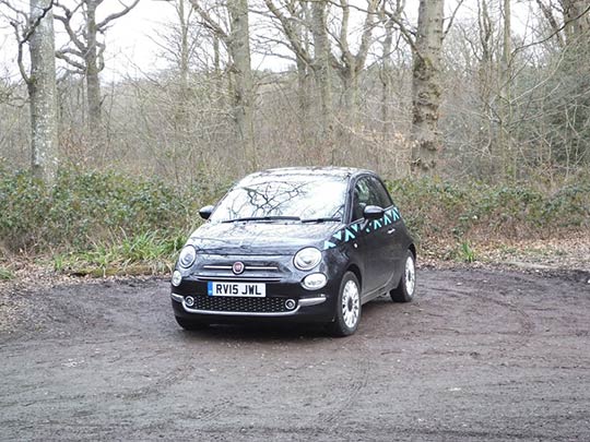 Fiat 500: Front View Review