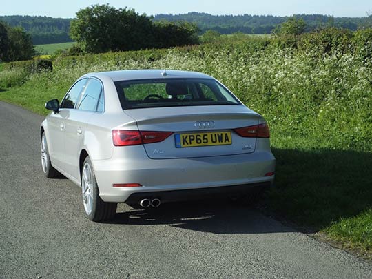 Audi A3 rear review