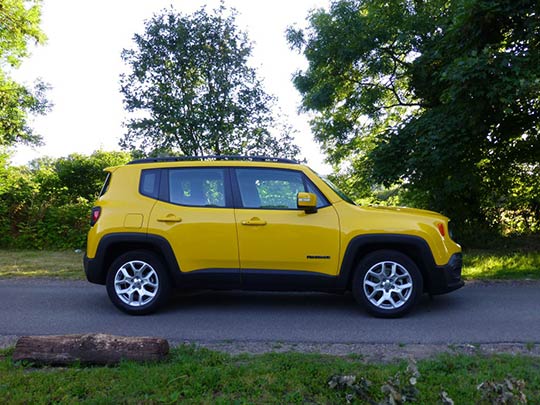 Jeep Renegade Side View