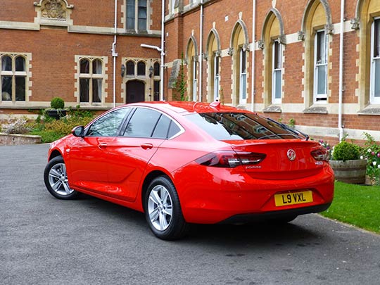 The Vauxhall Insignia Grand Sport has been designed with a more cohesive exterior style with a bit more flow to its shape. 