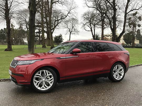 The new Range Rover Velar is still rare on the roads and is an eye-catching model that will stand out
