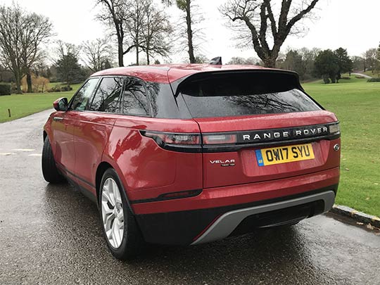 Sue Baker reviews the new addition to the Range Rover fleet, the Velar.