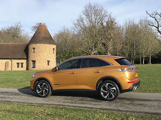 Motoring journalist, Sue Baker, reviews the new French SUV, the DS7 Crossover