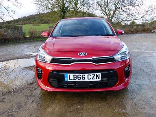 The Rio Kia is practical and spacious with plenty of boot space that has been increased to 325 litres