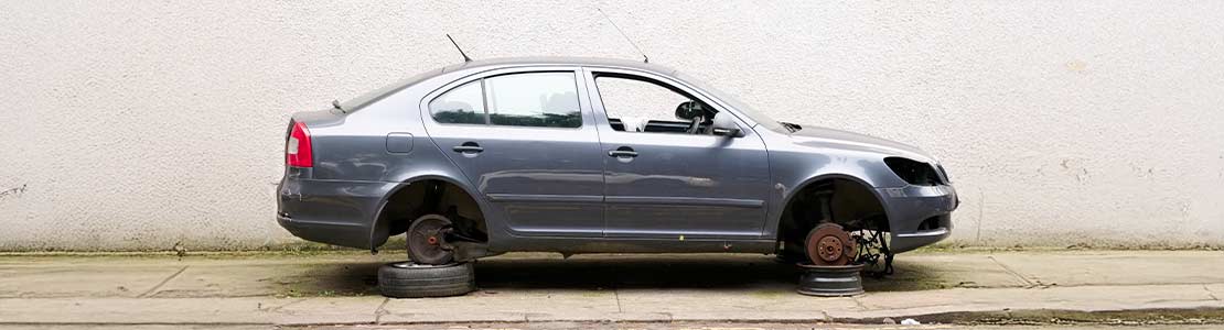 Can you scrap a car with missing parts?