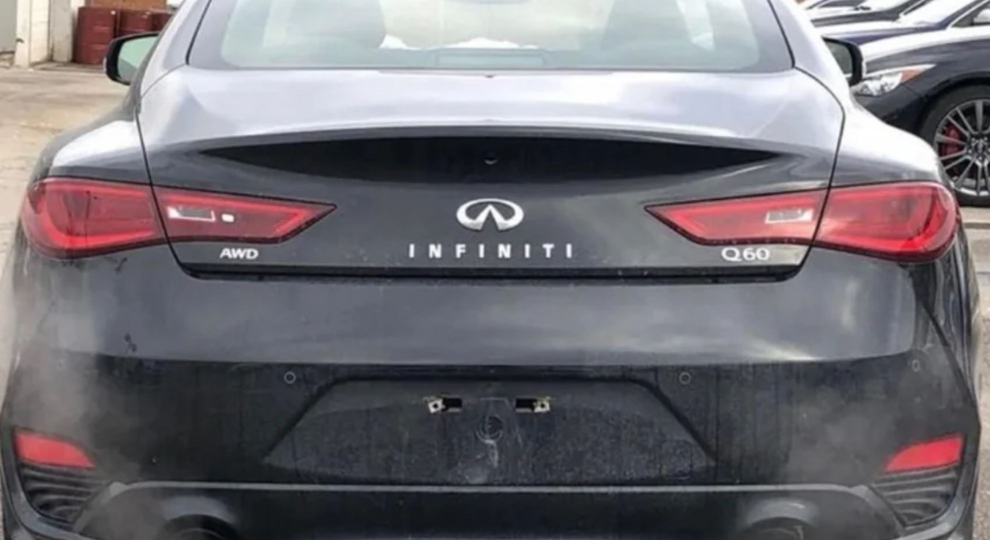 An Infiniti before debadging.