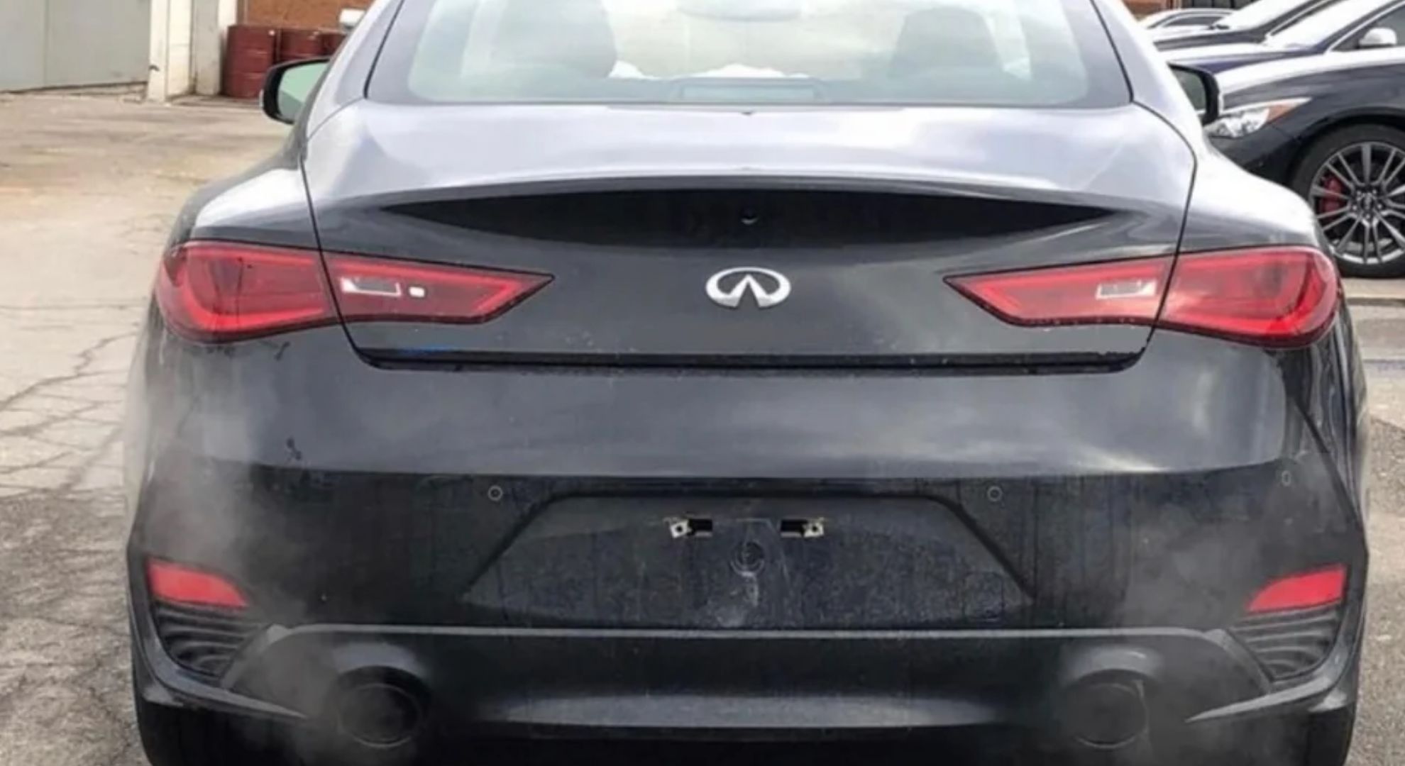 An Infiniti after debadging.