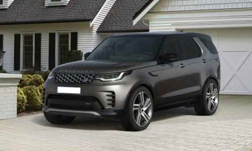 Land Rover Defender parked in driveway