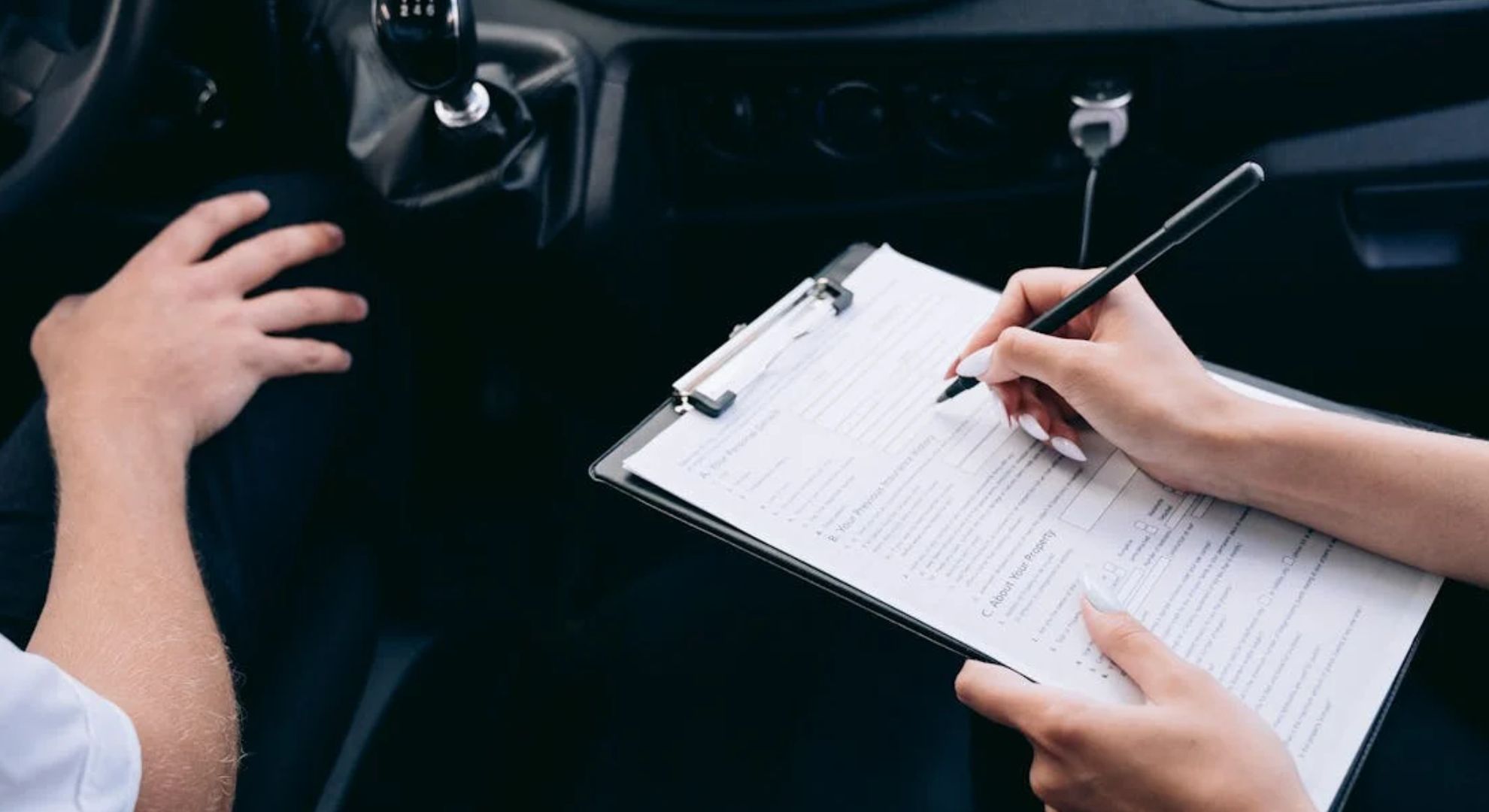paperwork to sell a car