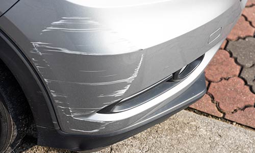 How do scratches affect how much my car is worth?