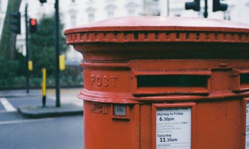 A UK post-box