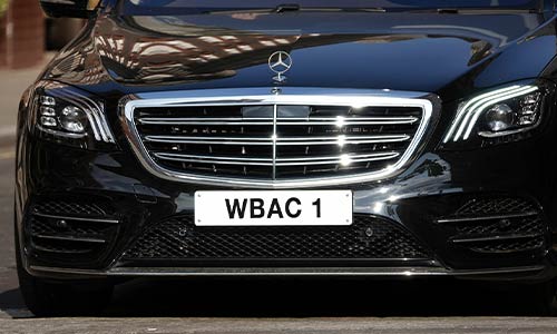 How to retain a private number plate