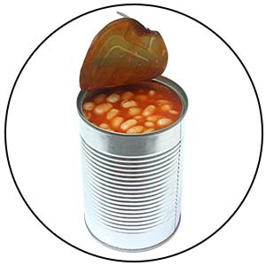 Tin of beans