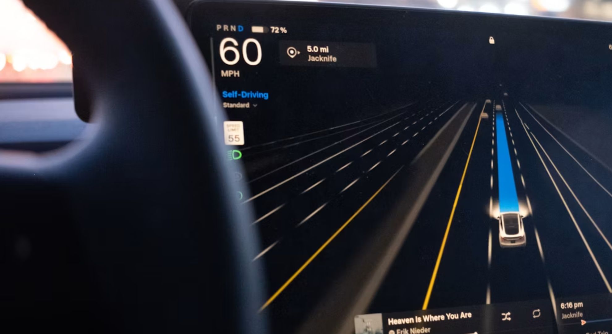car display screen