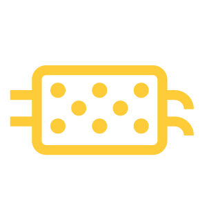 Exhaust warning light symbol