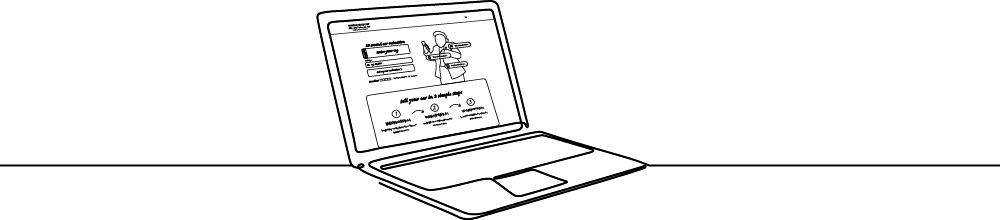 Illustration of a laptop